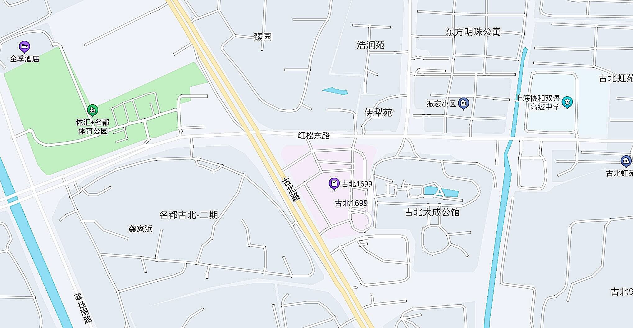 七只小蚂蚁集团位置地图：上海市闵行区古北路1699号25楼063